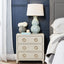 Astley Natural Upholstered Bedside Table Range