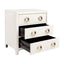 Astley Natural Upholstered Bedside Table Range