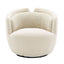 Pasadena Swivel Chair - Ecru