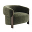 Napa Arm Chair - Brass/Moss Velvet