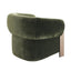 Napa Arm Chair - Brass/Moss Velvet