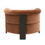 Arcadia Arm Chair - Rust Chenille