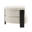 Arcadia Arm Chair - Ivory Chenille