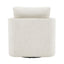 Compton Swivel Arm Chair - Brass/Ivory