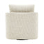 Compton Swivel Arm Chair - Brass/Off White