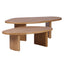 Solstice Oak Coffee Tables Set of 2