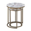 Violet Agate Nesting Side Tables