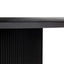 Arlo Oval Dining Table - 2.4m Black