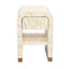 Makayla Bedside Table - Ivory