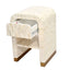 Makayla Bedside Table - Ivory