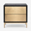 Polos Bedside Table - Black