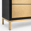 Polos Bedside Table - Black