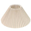 Anya Pleated Empire Shade - Medium Off White