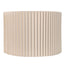 Nina Pleated Drum Shade - Medium Off White