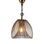 Baker Small Pendant Lamp in Gold.