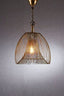 Baker Small Pendant Lamp in Gold.