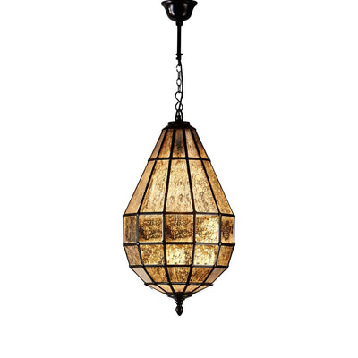 Portobello Glass Pendant Lamp in Black - House of Isabella AU