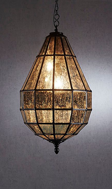 Portobello Glass Pendant Lamp in Black - House of Isabella AU