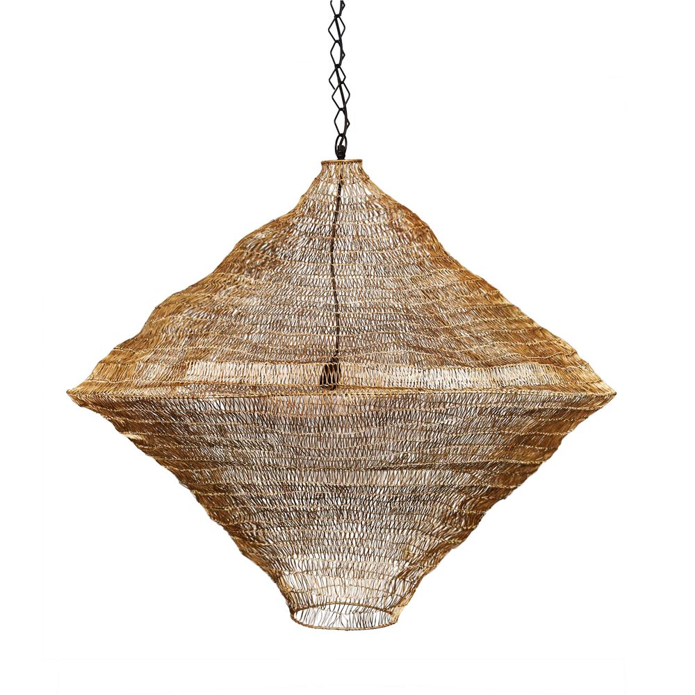 Metropolitan Ceiling Pendant Medium Brass