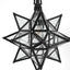 Star Ceiling Pendant Small Black