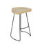 Maddison Stool Natural/Black