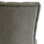 Diana Buttoned Hamptons Dining Chair Storm Grey Linen Blend