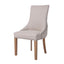 Bordeaux Studded Beige Dining Chair