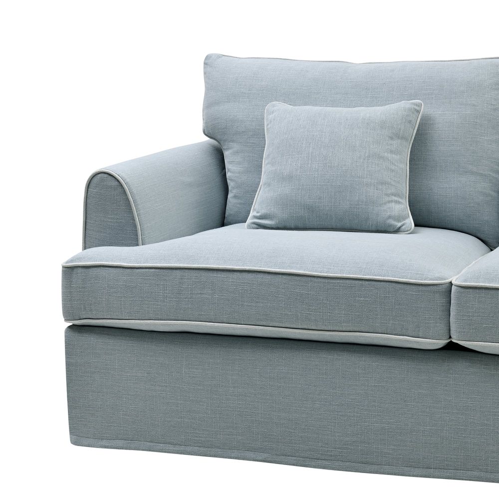 Slip Cover Only - Byron Hamptons 2.5 Seat Sofa Beach