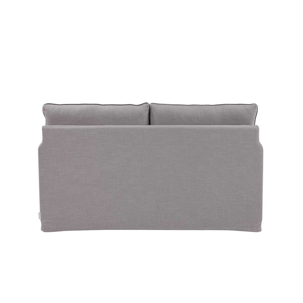 Slip Cover Only - Byron Hamptons 3 Seat Sofa Pebble Grey