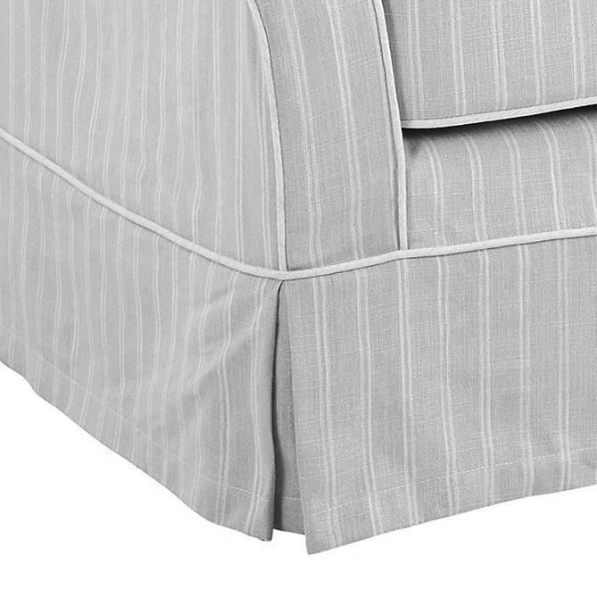 Slip Cover Only - Avalon Hamptons 3 Seat Sofa Cloud Stripe