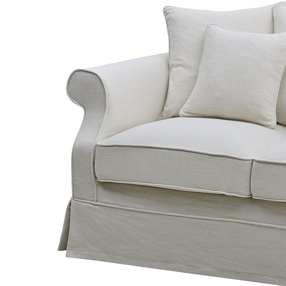 Slip Cover Only - Avalon Hamptons 2 Seat Sofa Ivory