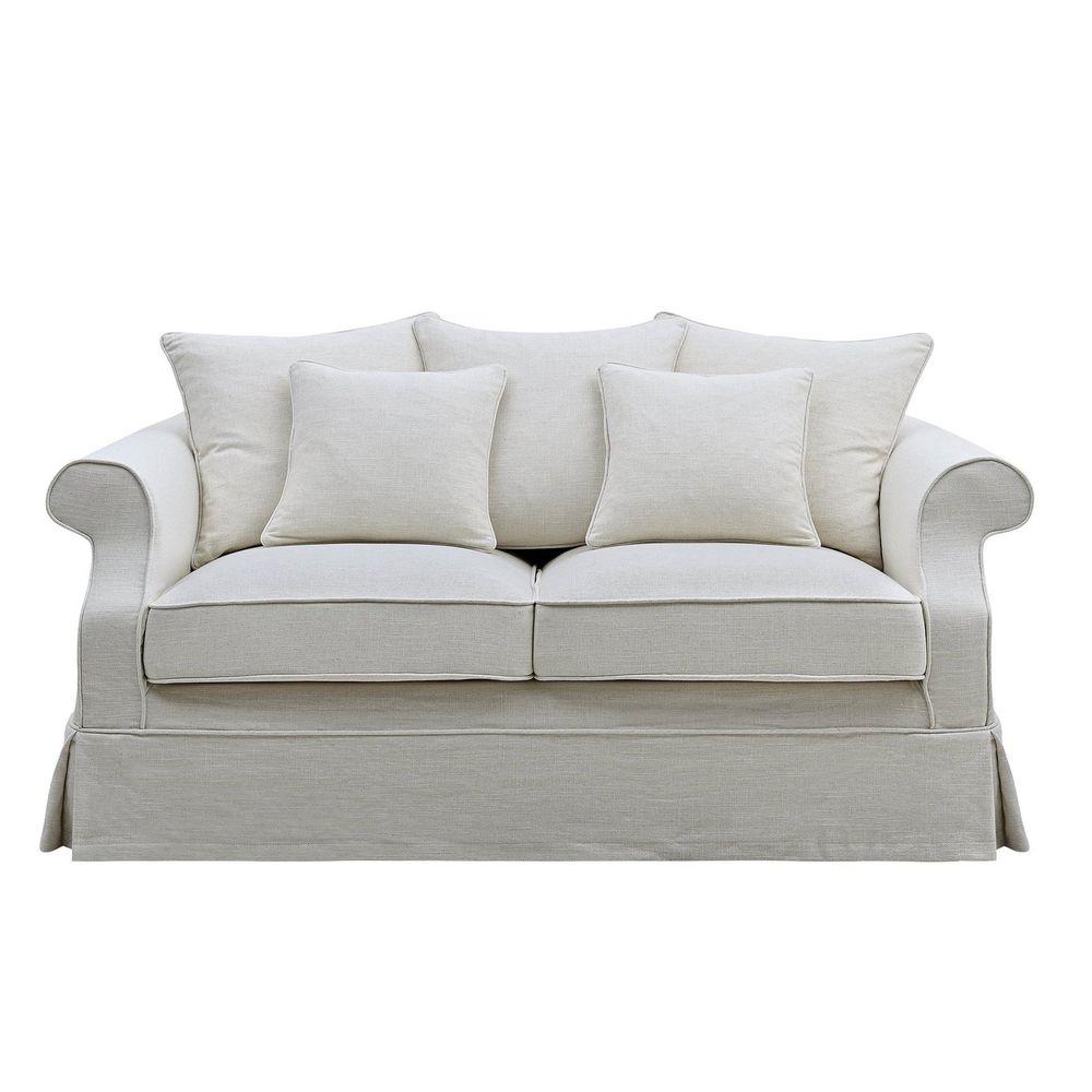 Slip Cover Only - Avalon Hamptons 2 Seat Sofa Ivory