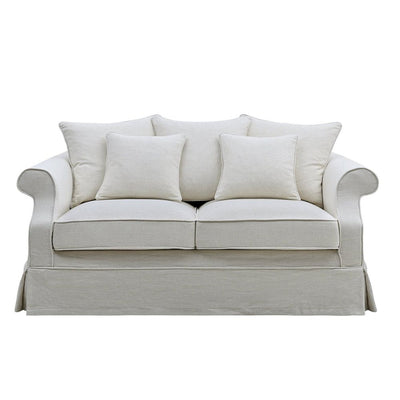 Slip Cover Only - Avalon Hamptons 2 Seat Sofa Ivory