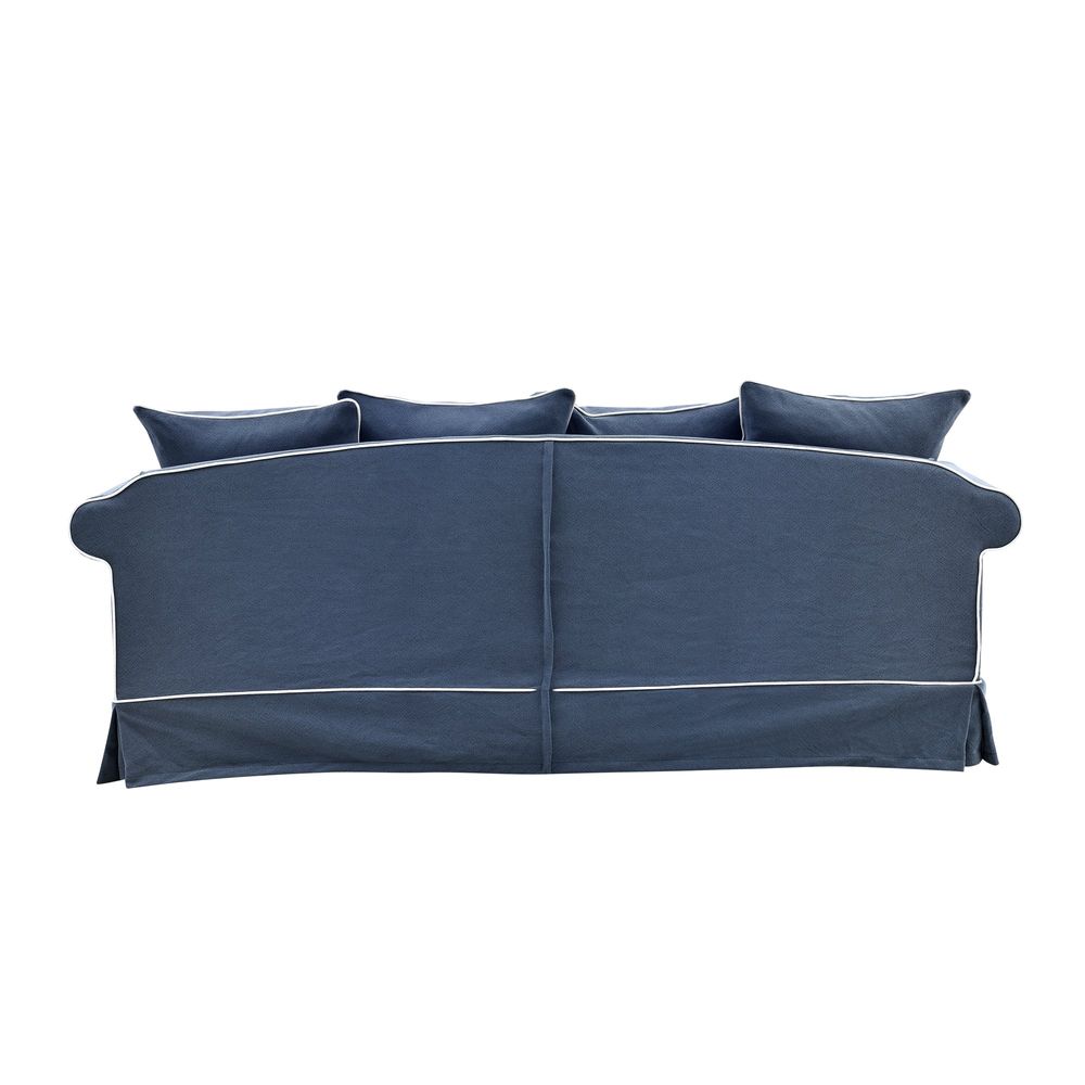 Slip Cover Only - Avalon Hamptons 3 Seat Sofa Navy