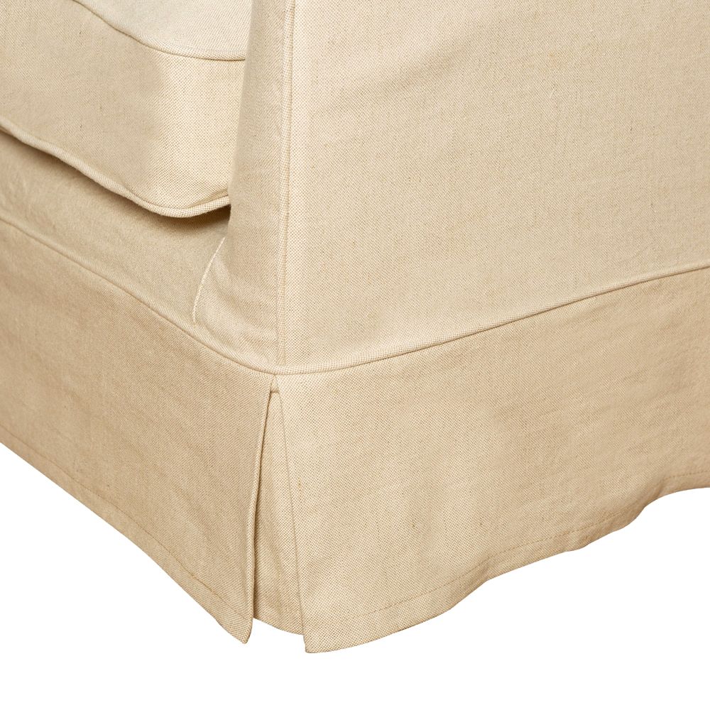 Slip Cover Only - Noosa Hamptons 2 Seat Sofa Beige