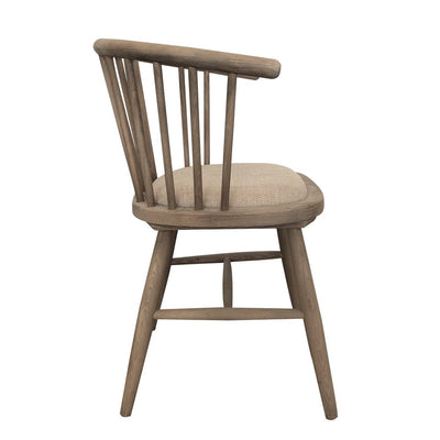 Noah Round Curved Strip Back Dining Chair