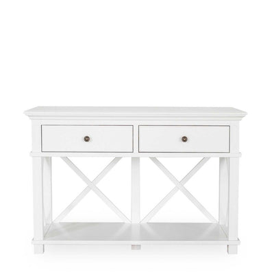 Sorrento 2 Drawer White Console