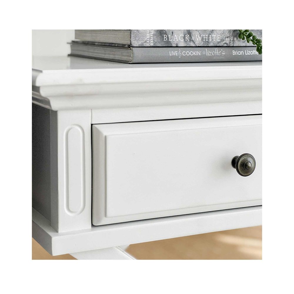 Sorrento White Side Table