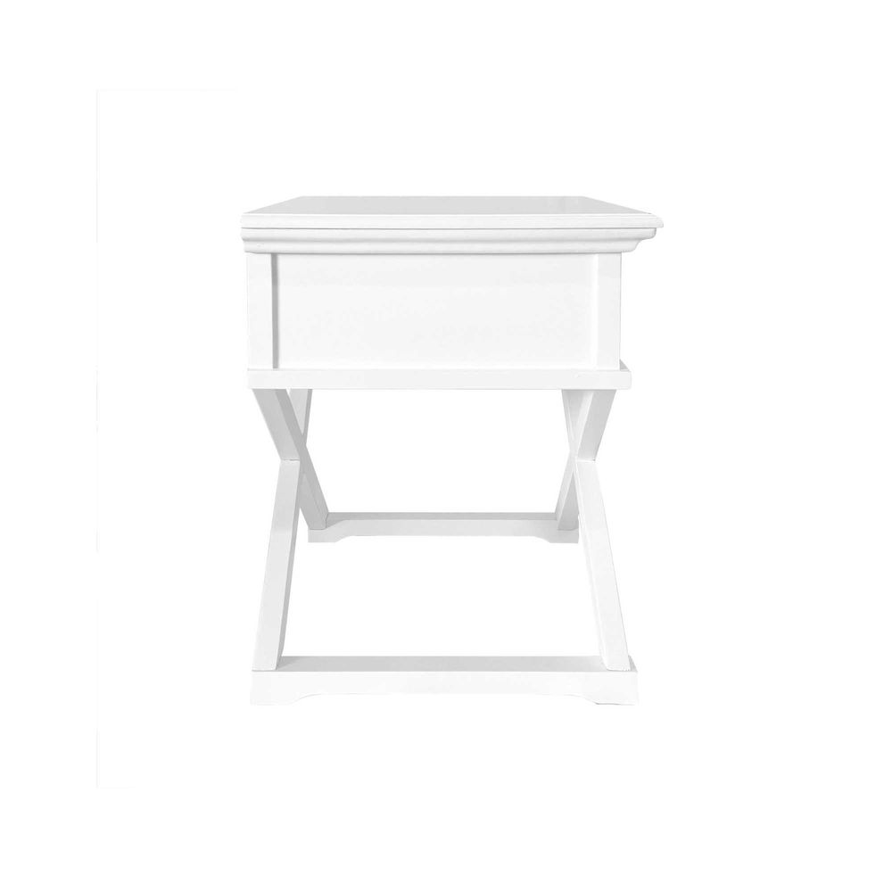 Sorrento White Side Table