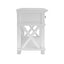 Sorrento White Bedside Table