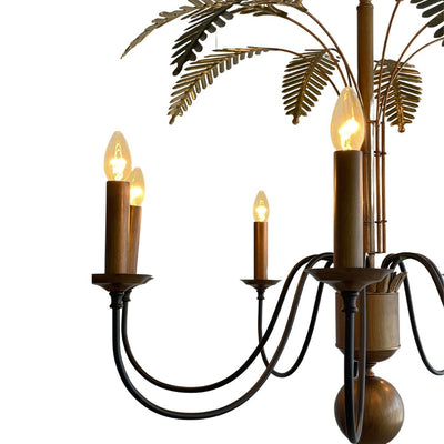 Palm Leaves Chandelier