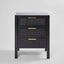 Santorini Bedside 3 Drawers Black