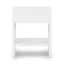 Santorini Bedside Table White