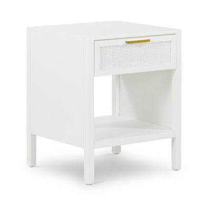 Santorini Bedside Table White