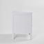 Santorini Bedside 3 Drawers White