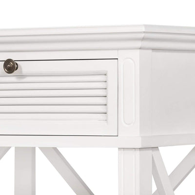 West Beach 3 Draw Console White