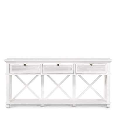 West Beach 3 Draw Console White