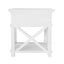 West Beach Bedside Table White