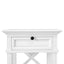 West Beach Bedside Table White