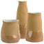 Tuba Ceramic Vase Large Ochre